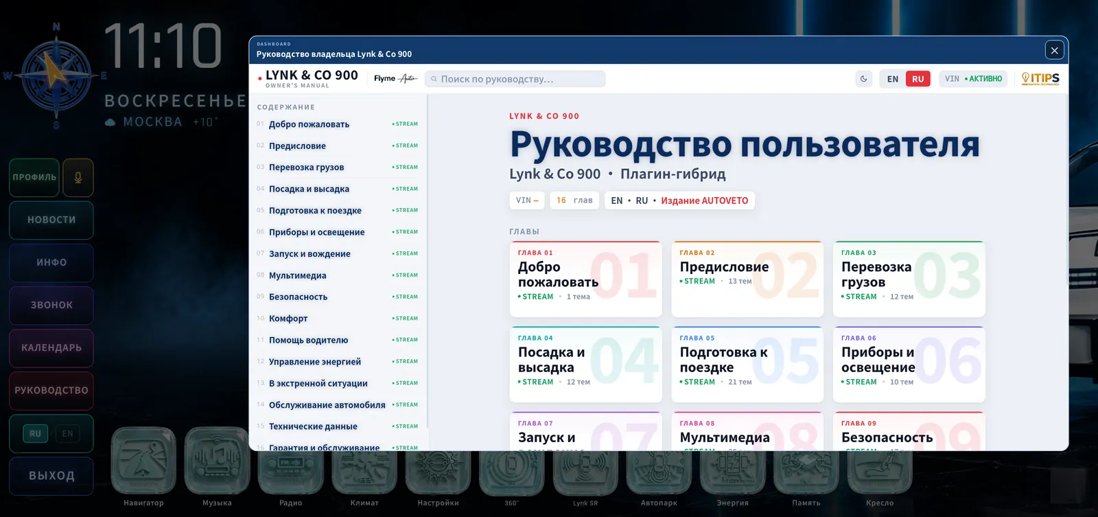 Руководство владельца окном поверх домашнего экрана.