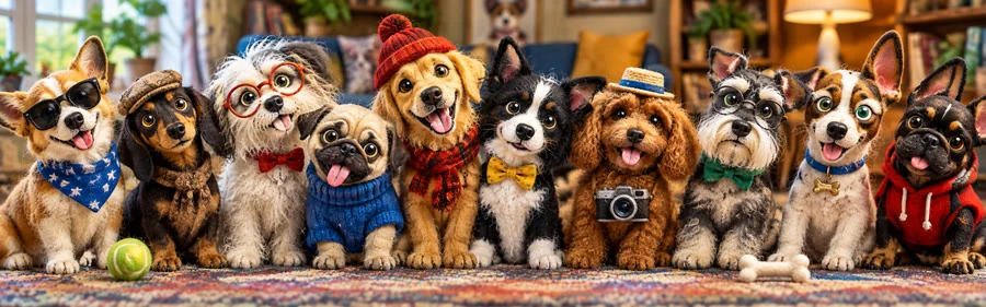 Dogs' photo day